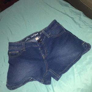 Girl jean shorts